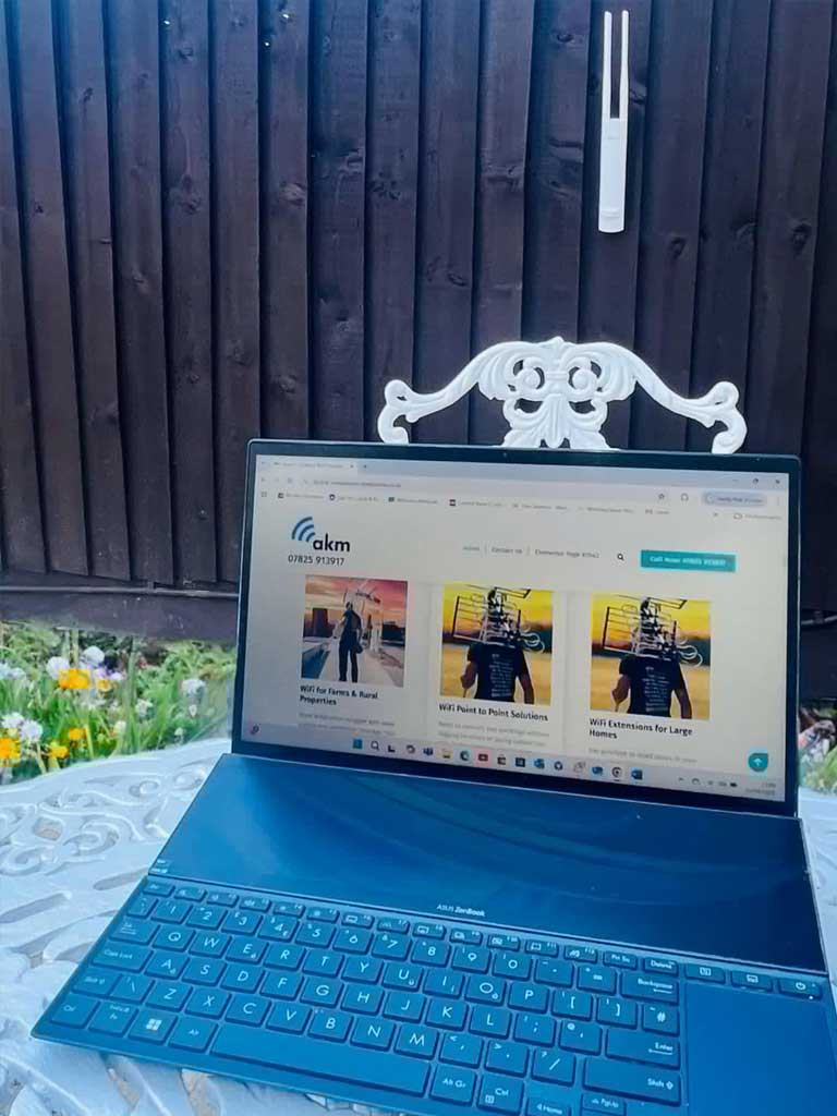 Outdoor WiFi for Gardens & Patios in Stroud 